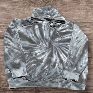 Brisco Tie-Dye Hoodie Grey Men’s Size 2XL